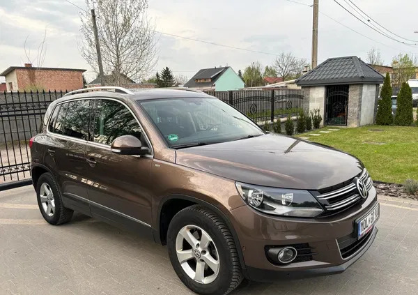 mazowieckie Volkswagen Tiguan cena 54700 przebieg: 177456, rok produkcji 2015 z Gniew